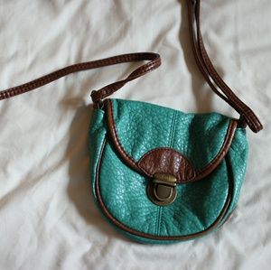 Teal Crossbody Bag